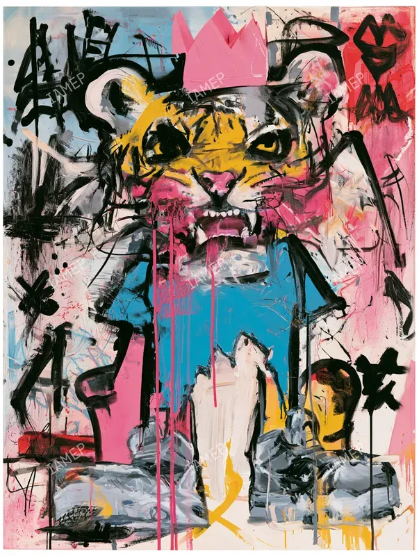Raw Neoexpressionist Characters