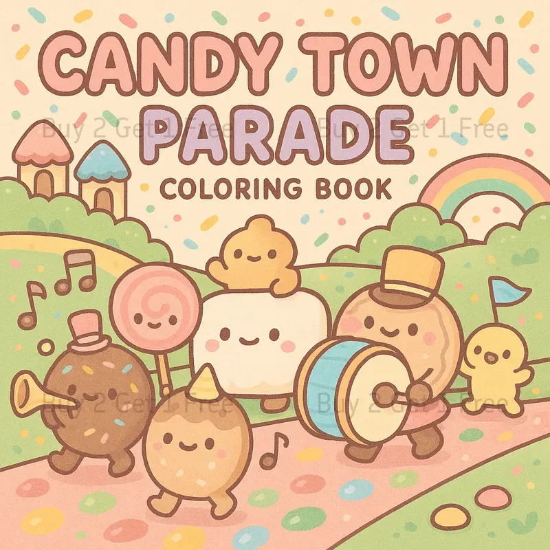 Whimsy World Creator Coloring Book Covers