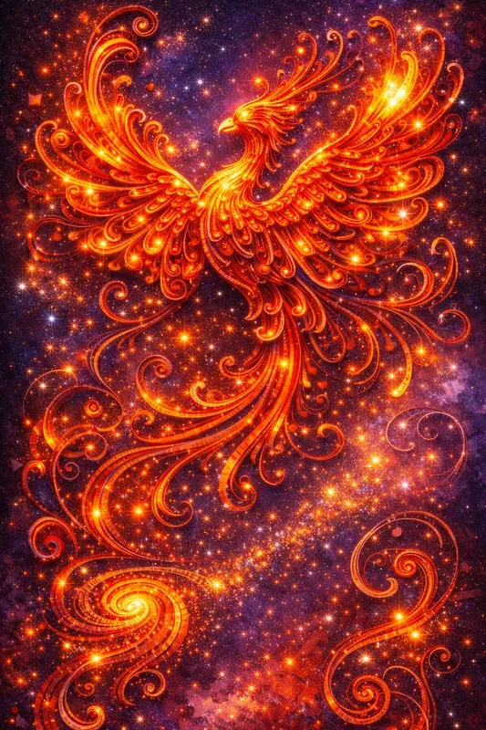 Stellar Quilling Cosmic Dream Art