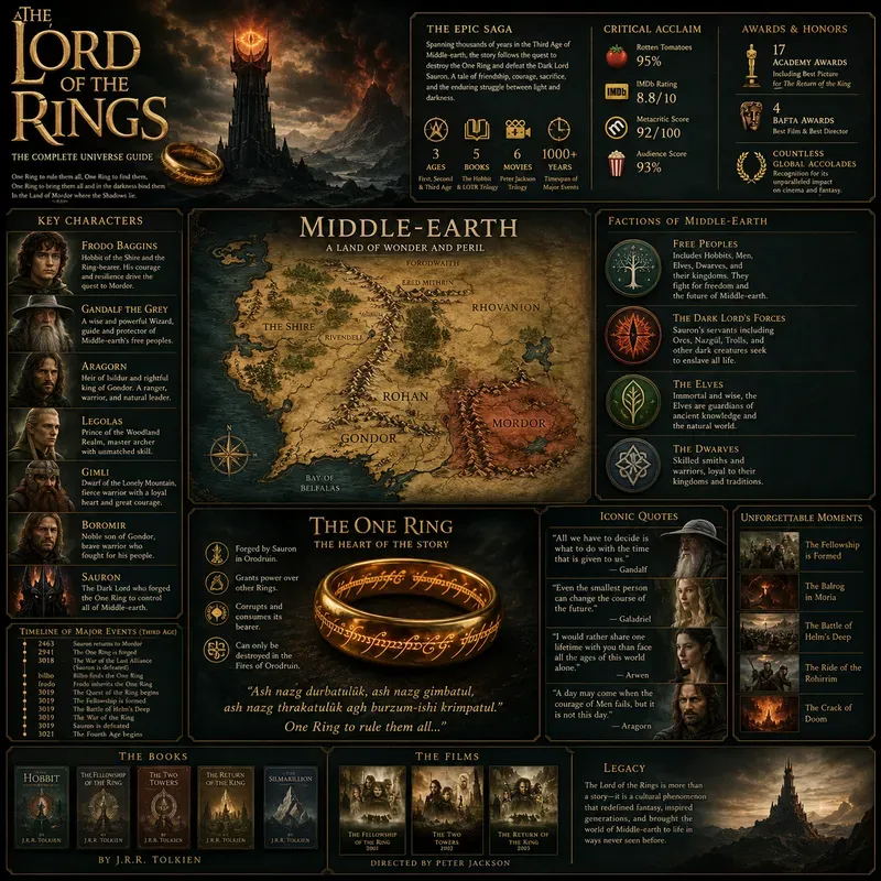 Iconic Entertainment Infographic Posters