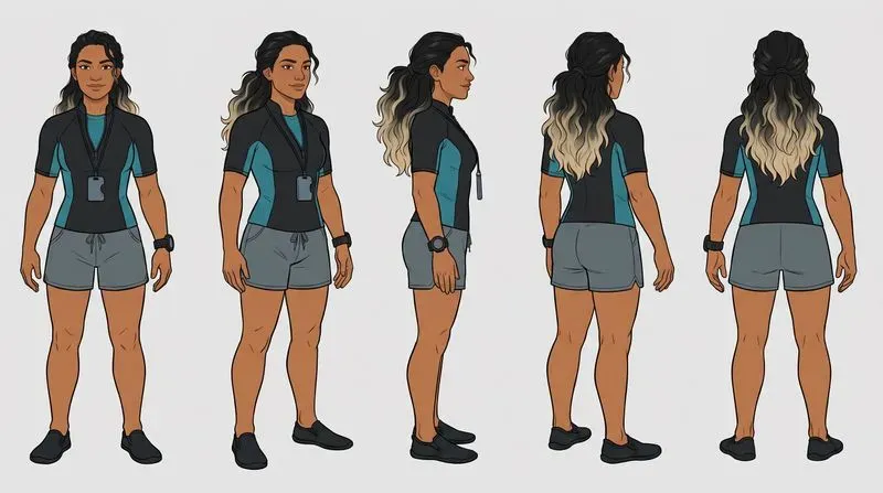 Modern Human Character Turnarounds