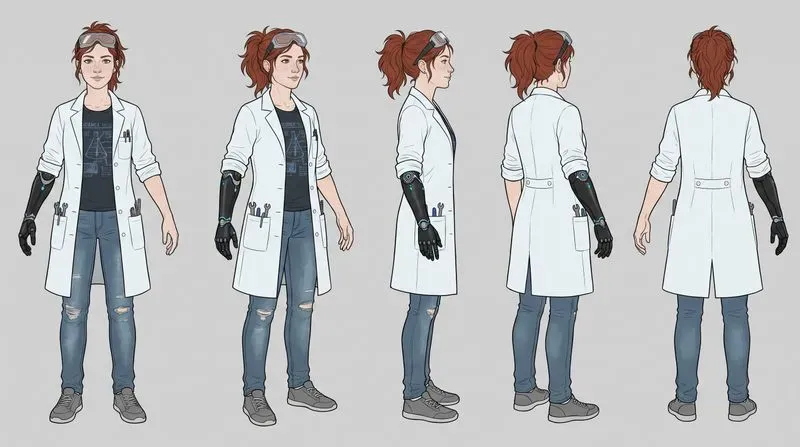 Modern Human Character Turnarounds