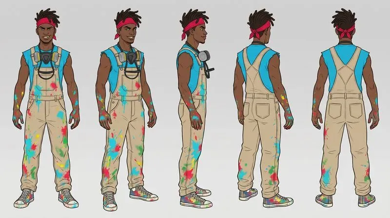 Modern Human Character Turnarounds