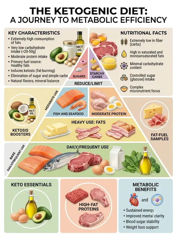 Realistic Balanced Eating Infographics