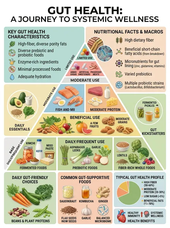 Realistic Balanced Eating Infographics