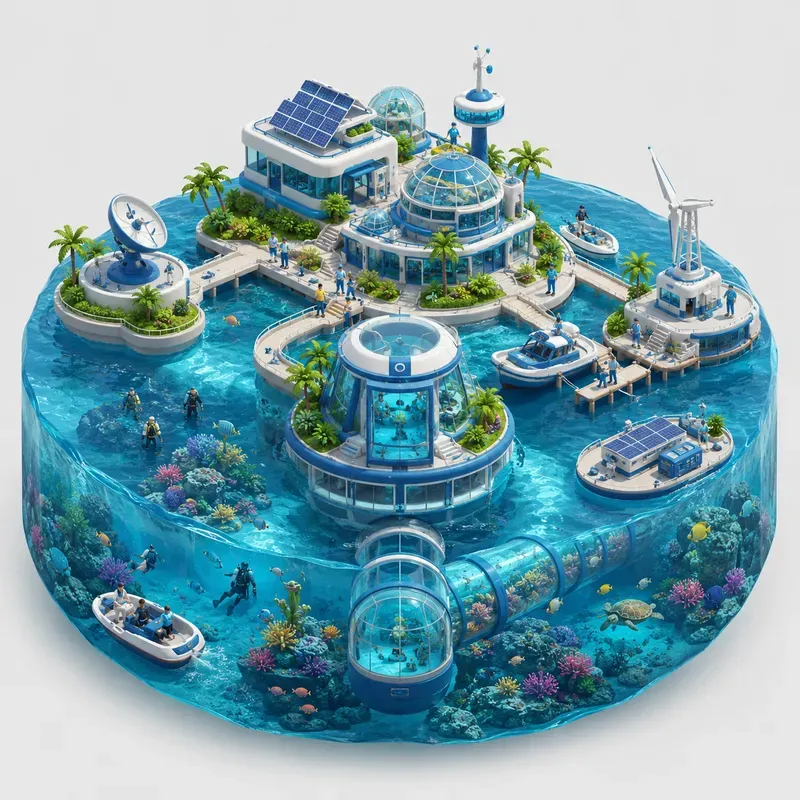 Isometric Miniature Worlds