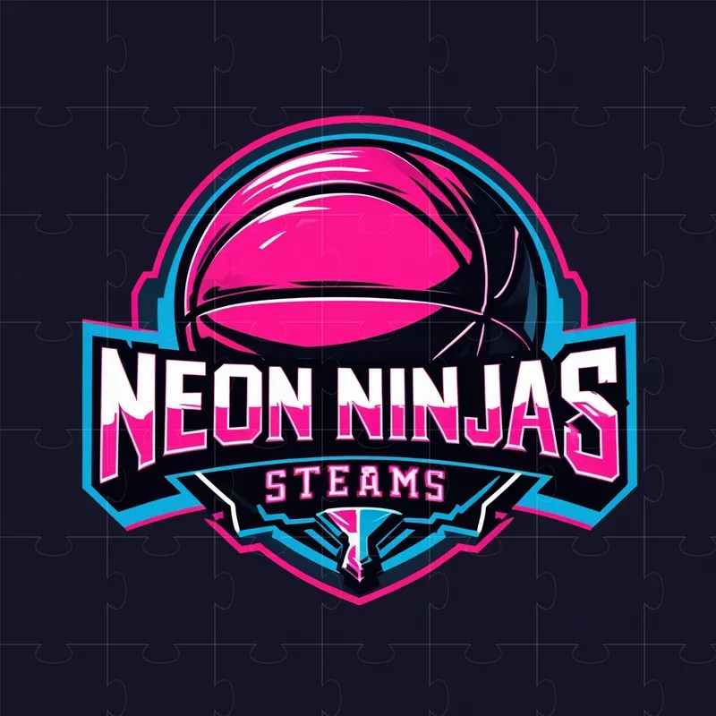 Retro Basketball Team Logos