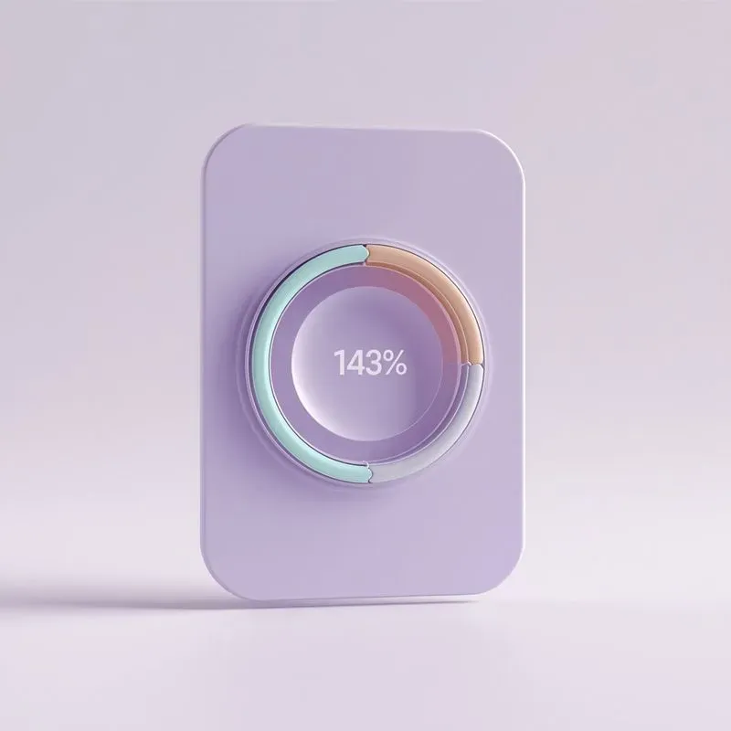 3D Neumorphic Fintech UI Widgets