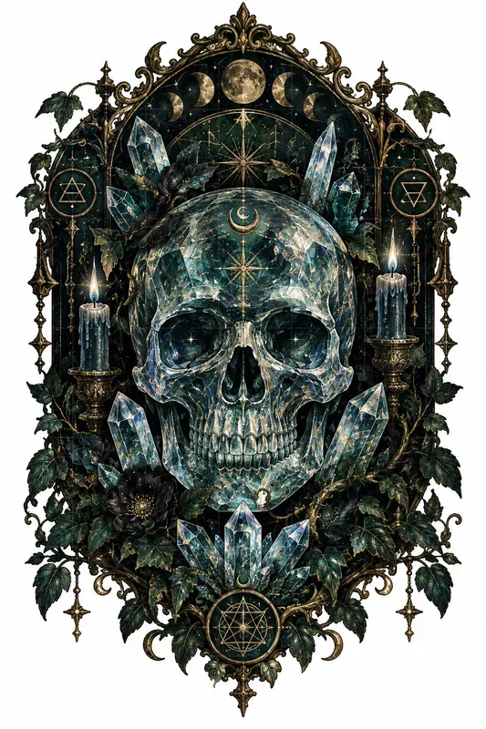 Halloween Witchy Mystical Art