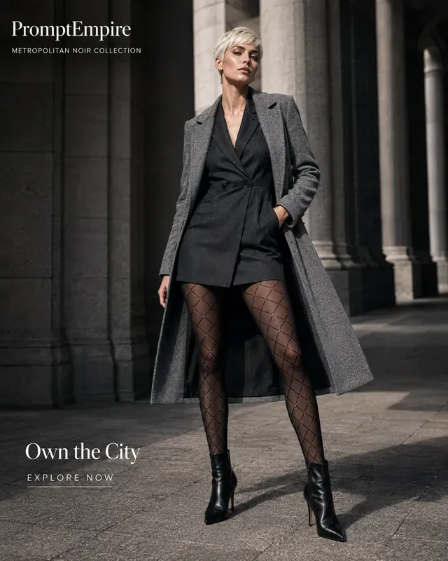 Chic Tights Fashion Ad Image Creators