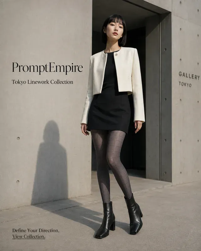 Chic Tights Fashion Ad Image Creators