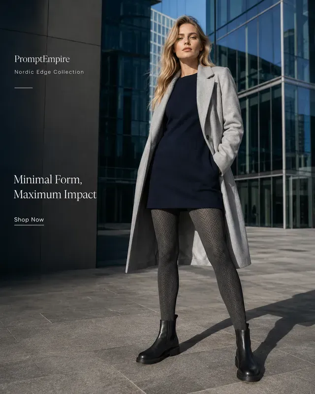 Chic Tights Fashion Ad Image Creators
