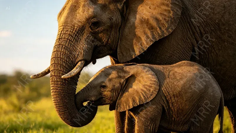 Mother Baby Wildlife Moments