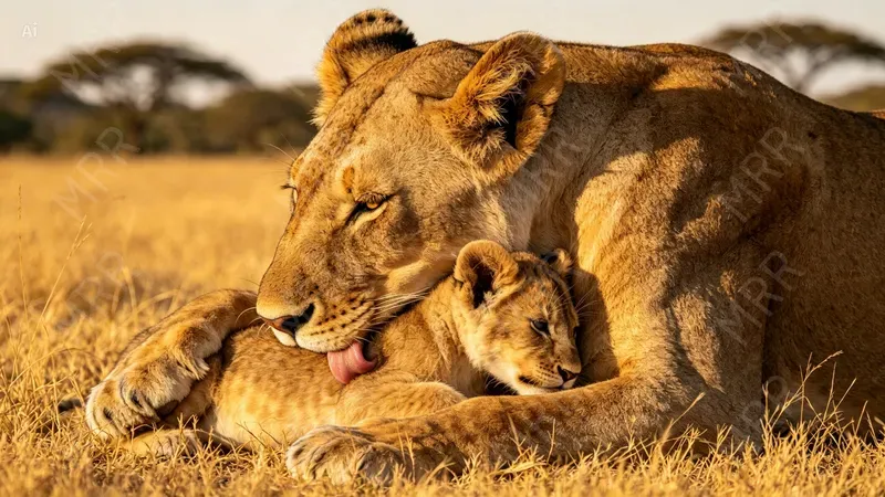 Mother Baby Wildlife Moments