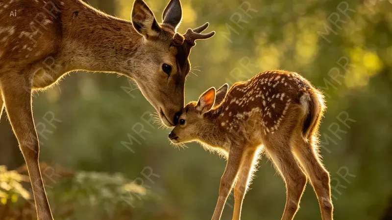 Mother Baby Wildlife Moments