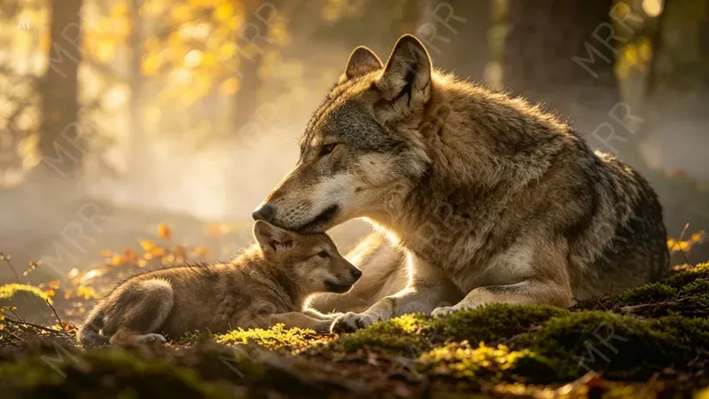 Mother Baby Wildlife Moments