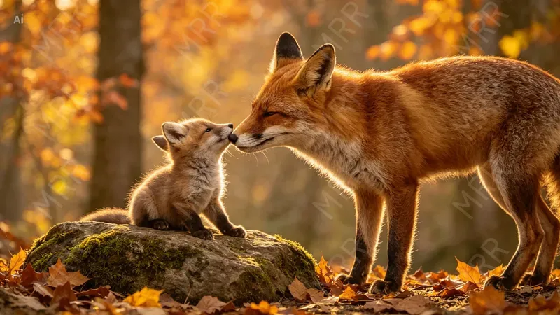 Mother Baby Wildlife Moments