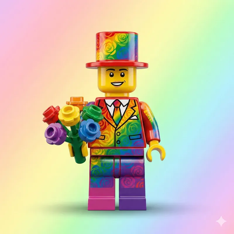 Lego Rose Outfit Minifigures