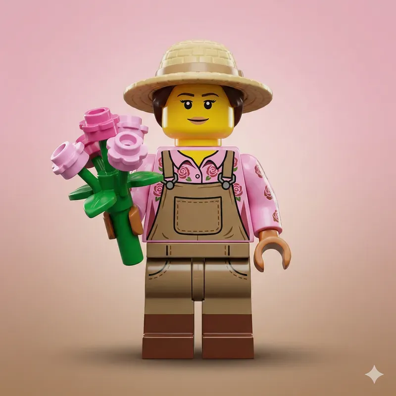 Lego Rose Outfit Minifigures