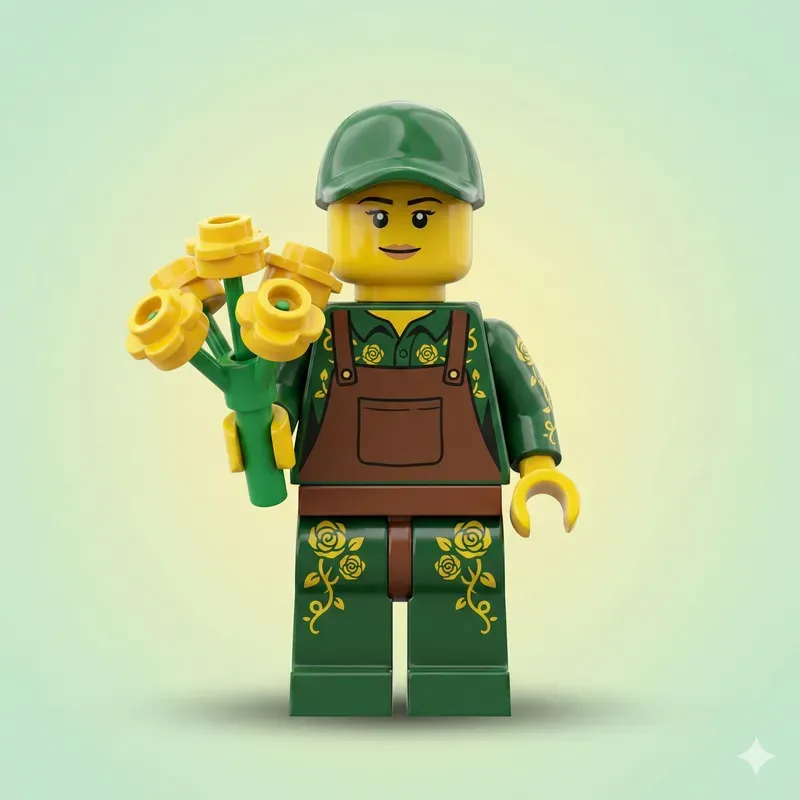 Lego Rose Outfit Minifigures