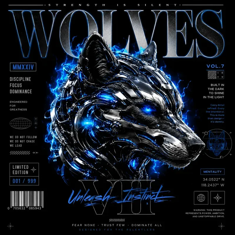Luxury Streetwear Editorial Posters