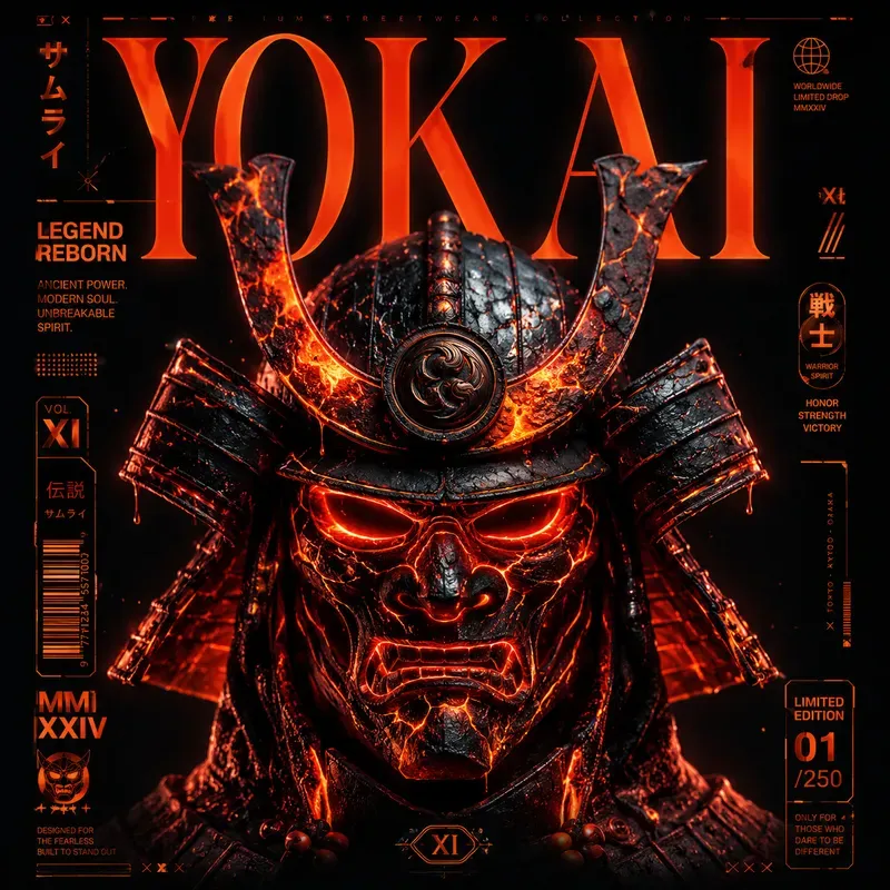 Luxury Streetwear Editorial Posters