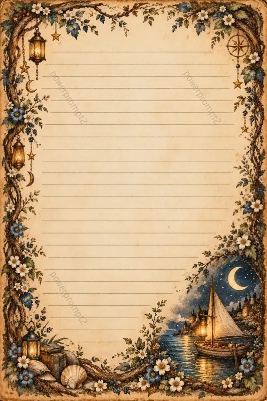Vintage Storybook Stationery