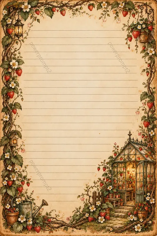 Vintage Storybook Stationery