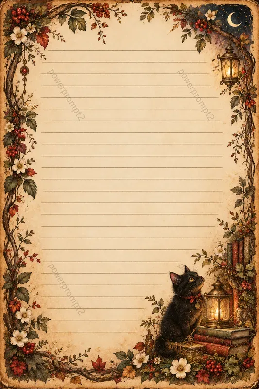 Vintage Storybook Stationery