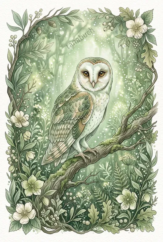 Ethereal Sage Botanical Illustrations