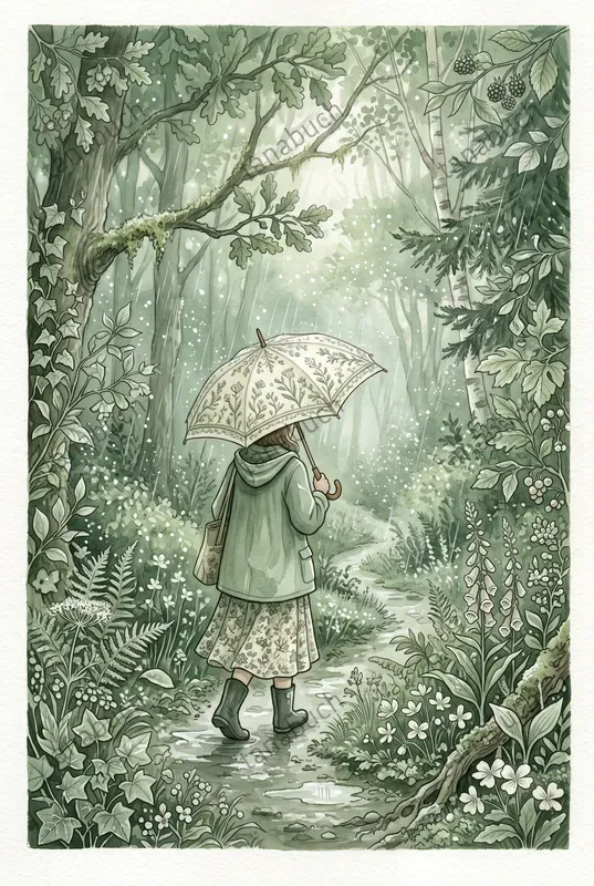 Ethereal Sage Botanical Illustrations