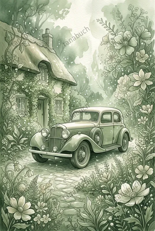Ethereal Sage Botanical Illustrations