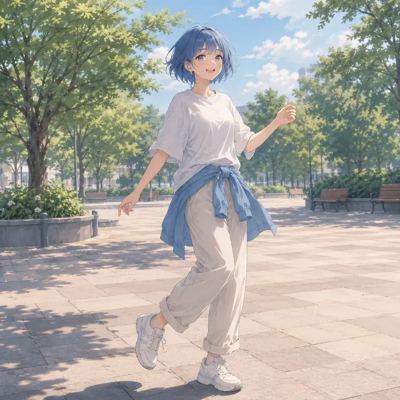 Soft Anime Dance Steps