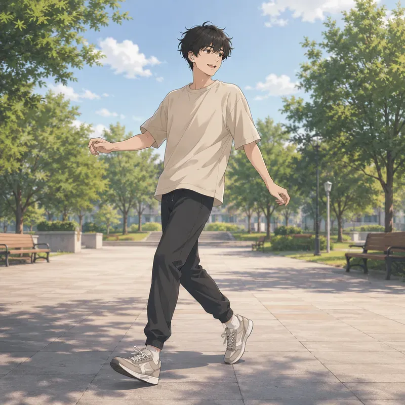 Soft Anime Dance Steps