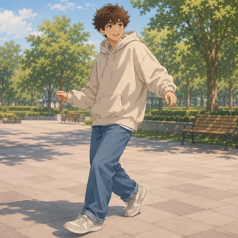 Soft Anime Dance Steps