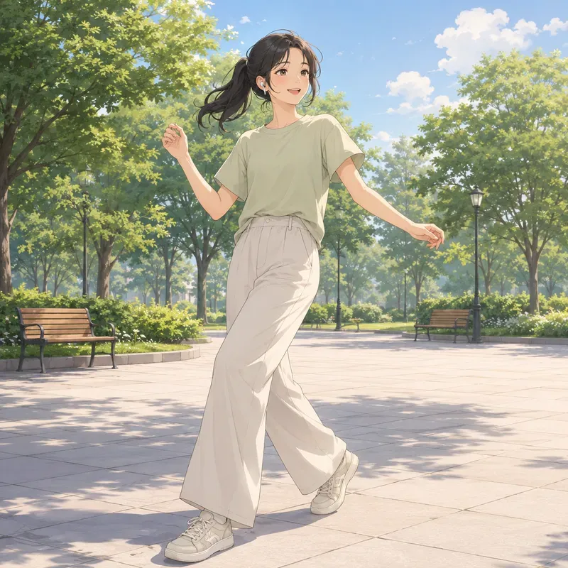 Soft Anime Dance Steps