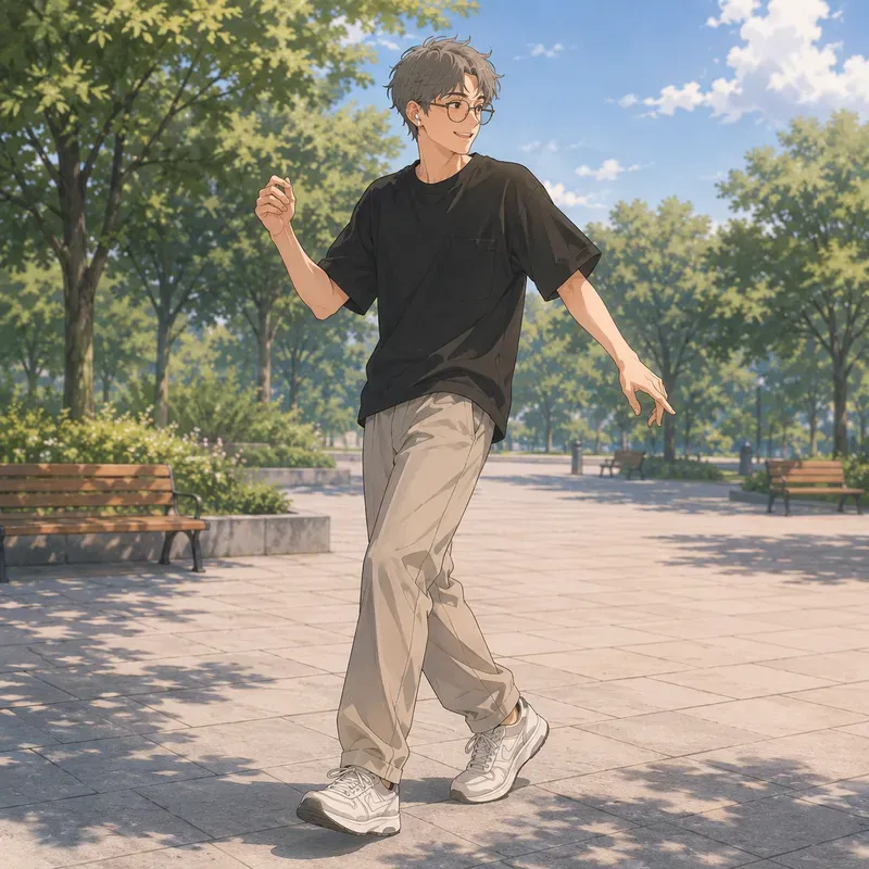 Soft Anime Dance Steps