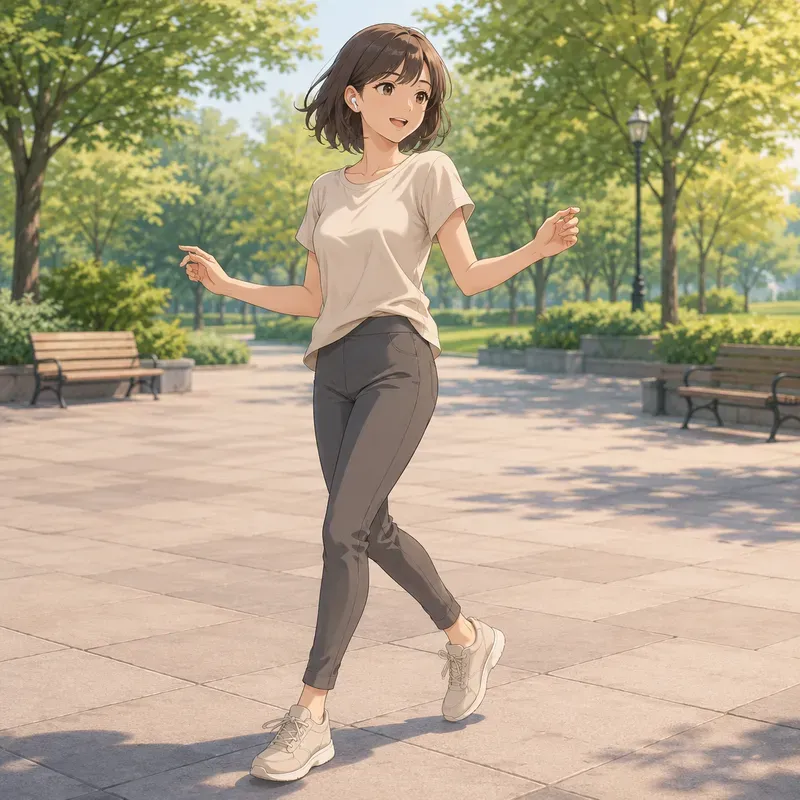 Soft Anime Dance Steps