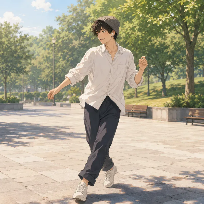 Soft Anime Dance Steps