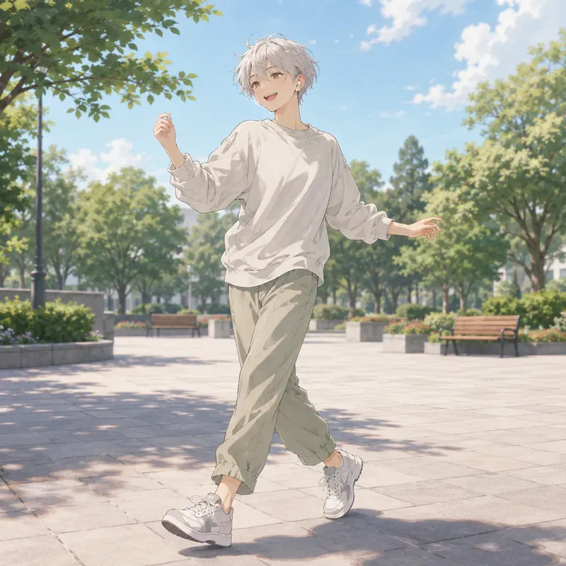 Soft Anime Dance Steps