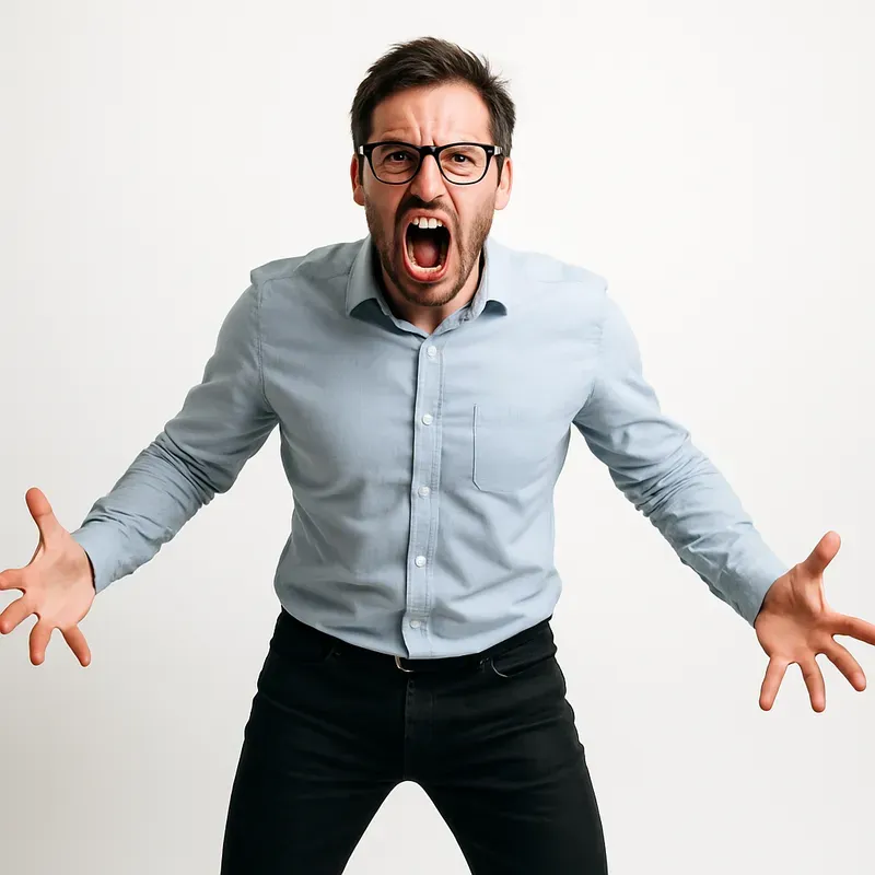 Realistic Emotion Character Photography