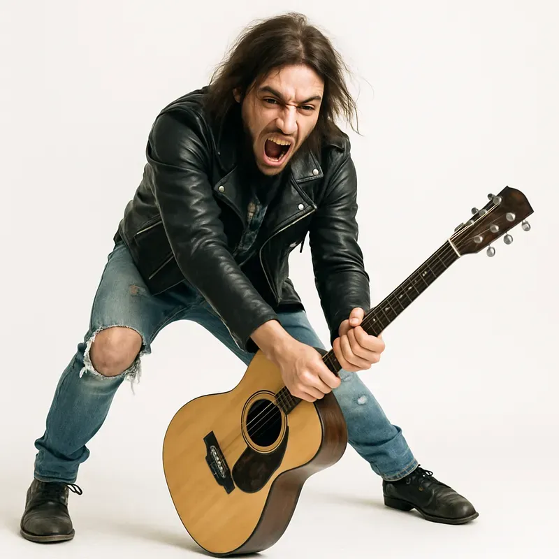 Realistic Emotion Character Photography