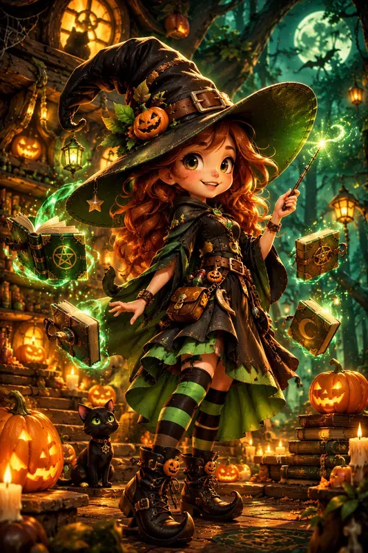 Halloween Cartoon Characters