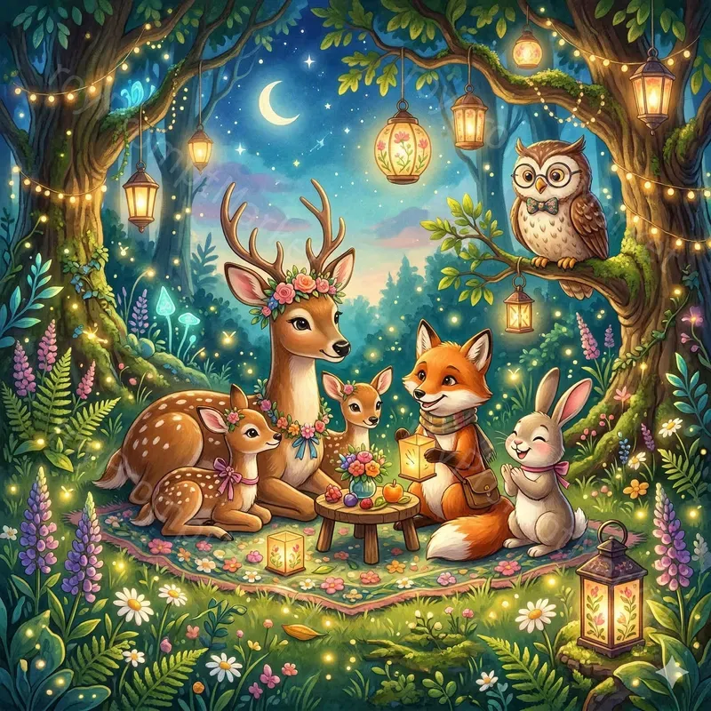 Magical Childrens Storybook Art