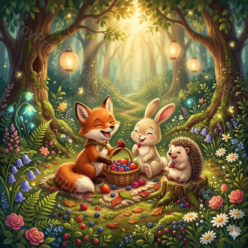 Magical Childrens Storybook Art