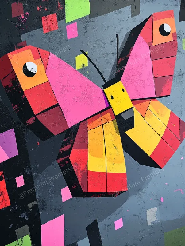 Abstract Stylized Cartoon Paintings