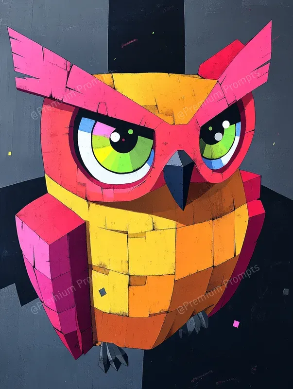 Abstract Stylized Cartoon Paintings