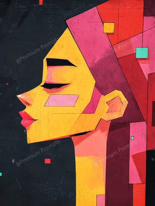 Abstract Stylized Cartoon Paintings