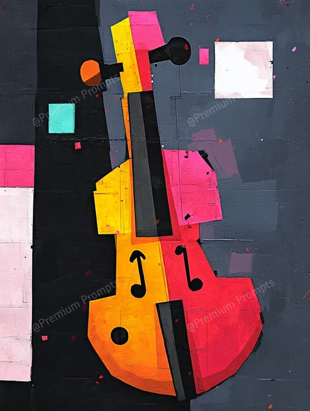 Abstract Stylized Cartoon Paintings