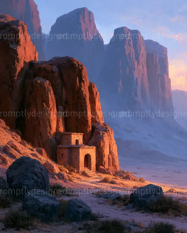 Romantic Desert Landscapes